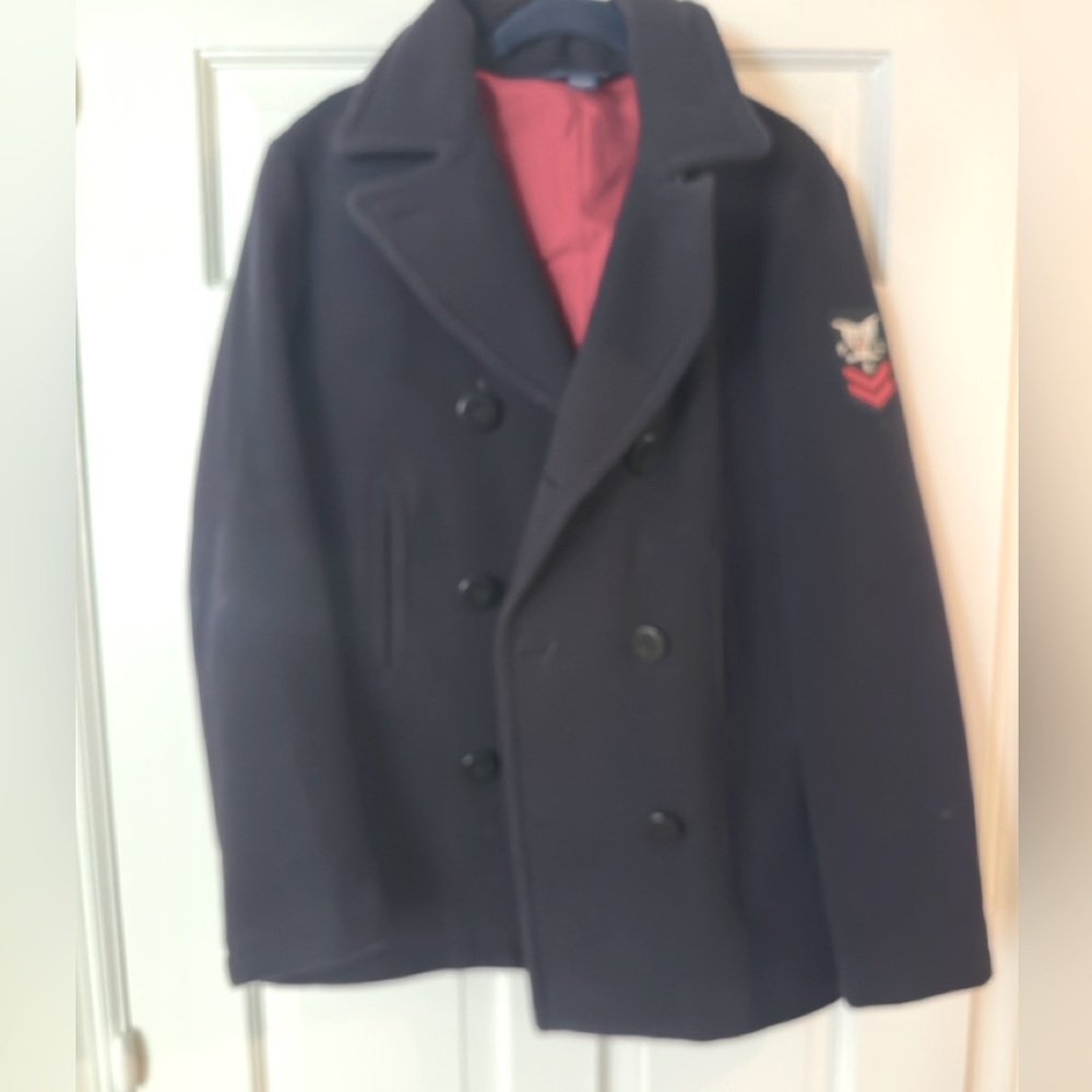 Polo Ralph Lauren lined Peacoat. Size 20 yo young man